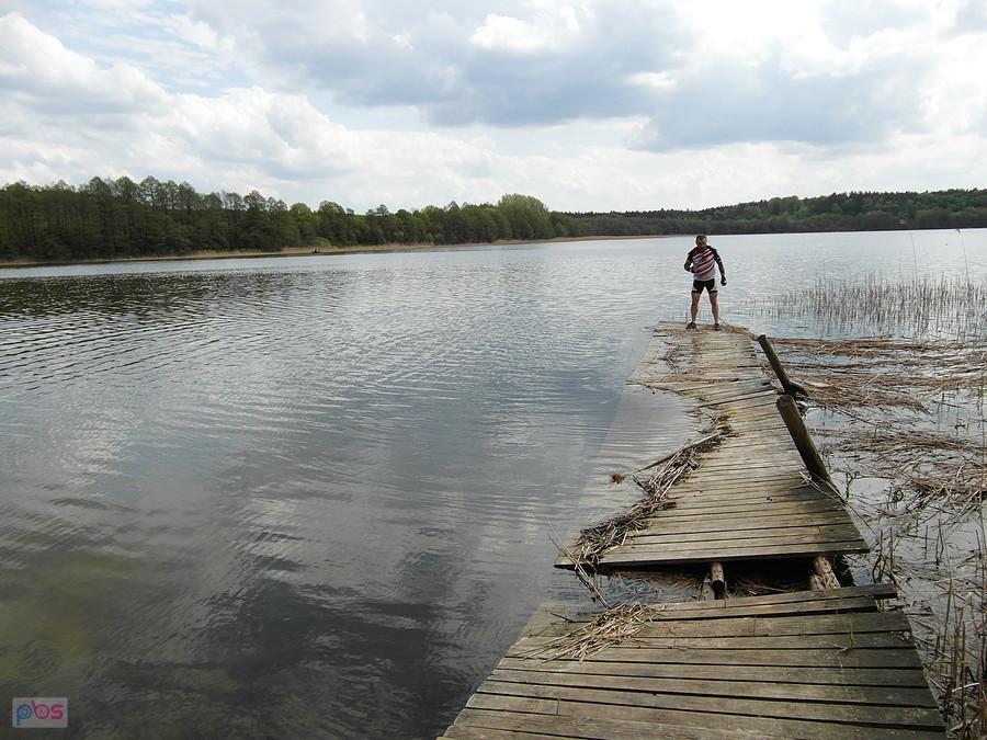 Brodnicki Park Krajobrazowy - jezioro Łękorz