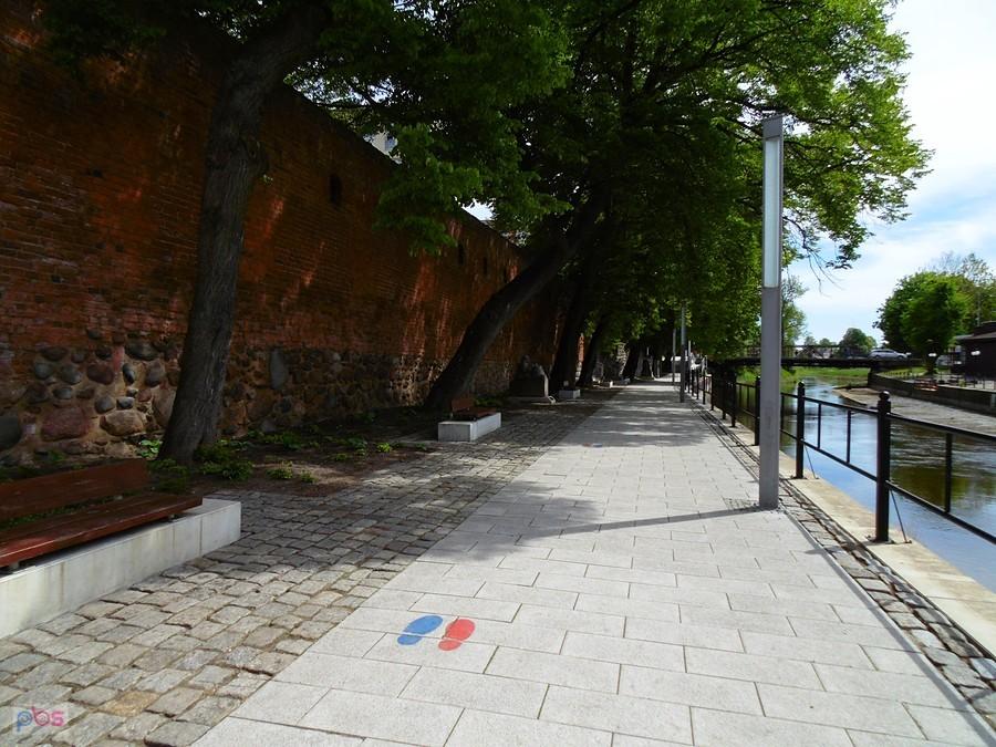Aleja legend na promenadzie