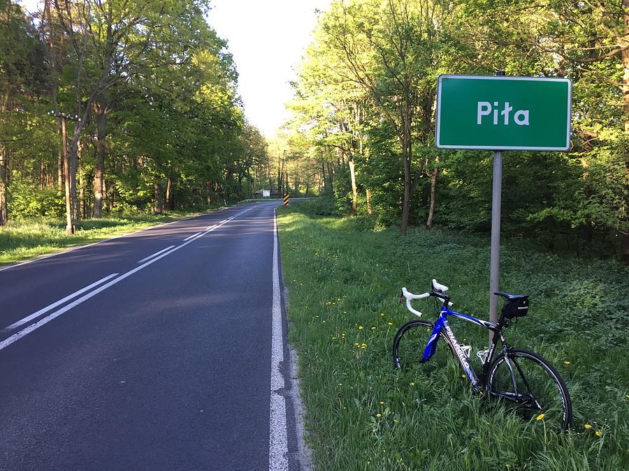 Piła na trasie Wronki - Obrzycko