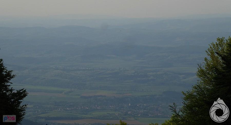 zamglone widoki, nici z Tatr czy innych