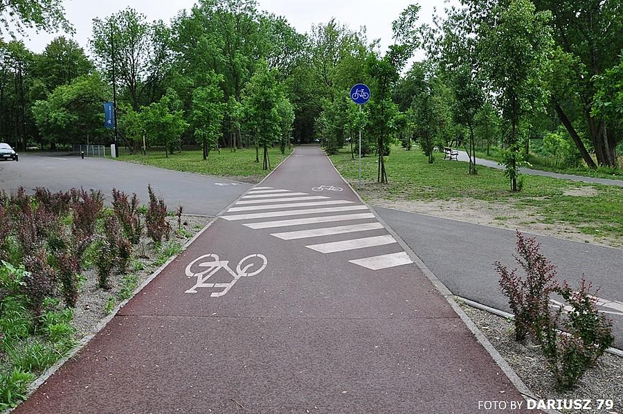 Sosnowiec Stawiki - Droga rowerowa