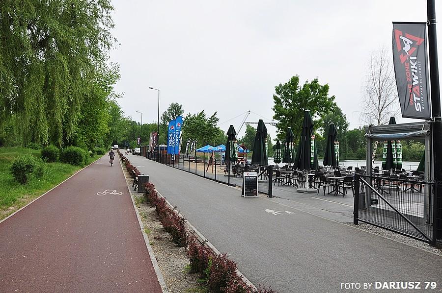 Sosnowiec Stawiki - Droga rowerowa