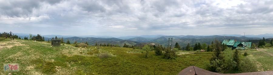panorama z Wielkiej Raczy
