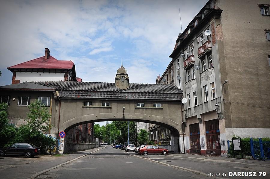 Mysłowice na ulicy Powstańców Przewiązka (z 1907 r)
