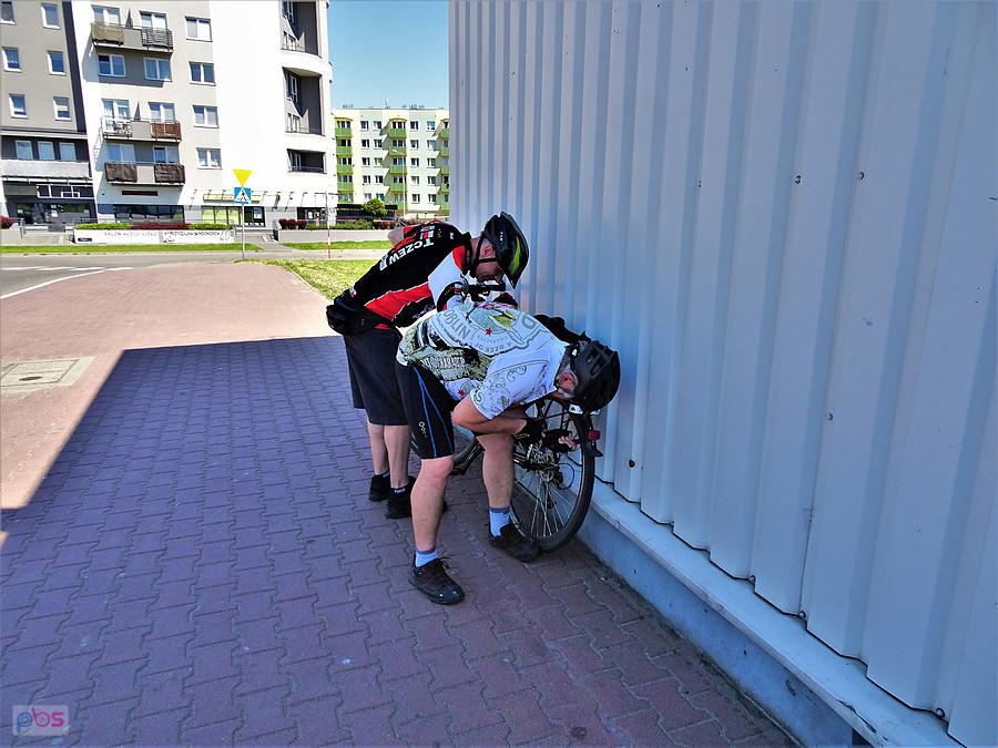 Wycieczka rowerowa. Wyjazd z Tczewa.