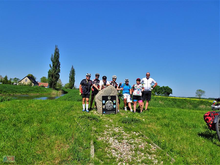 Pamiątkowa fotka - Szlak Mennonicki.