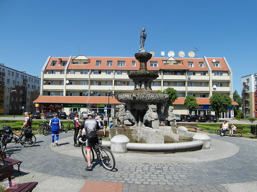 Fontanna w Prabutach