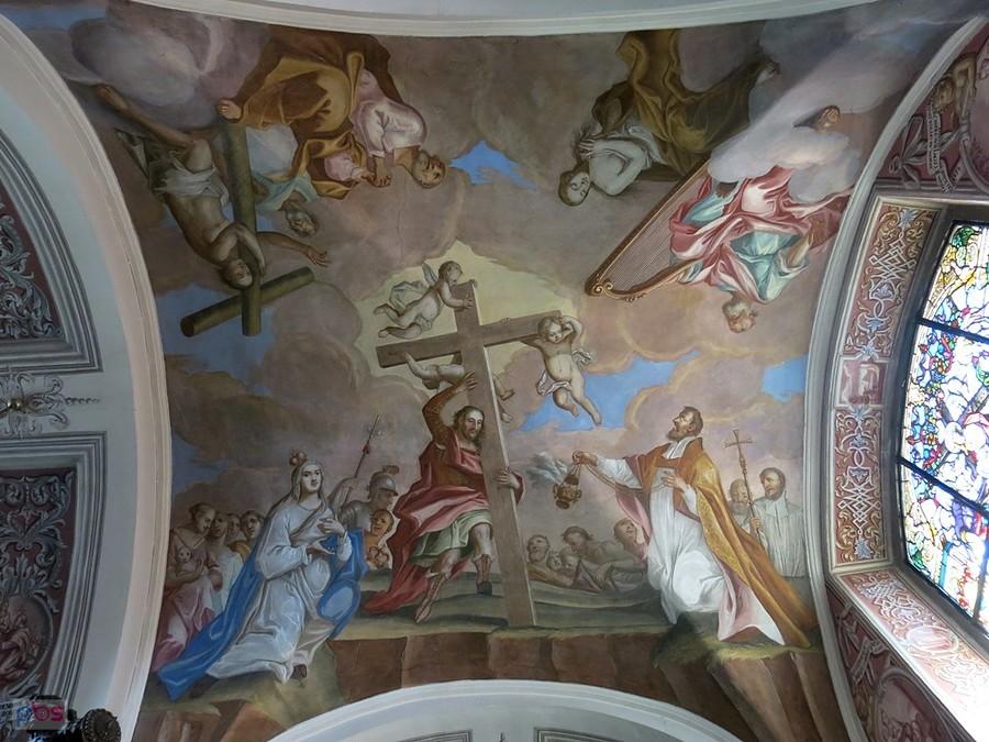 Piękne malowidła - św. Lipka