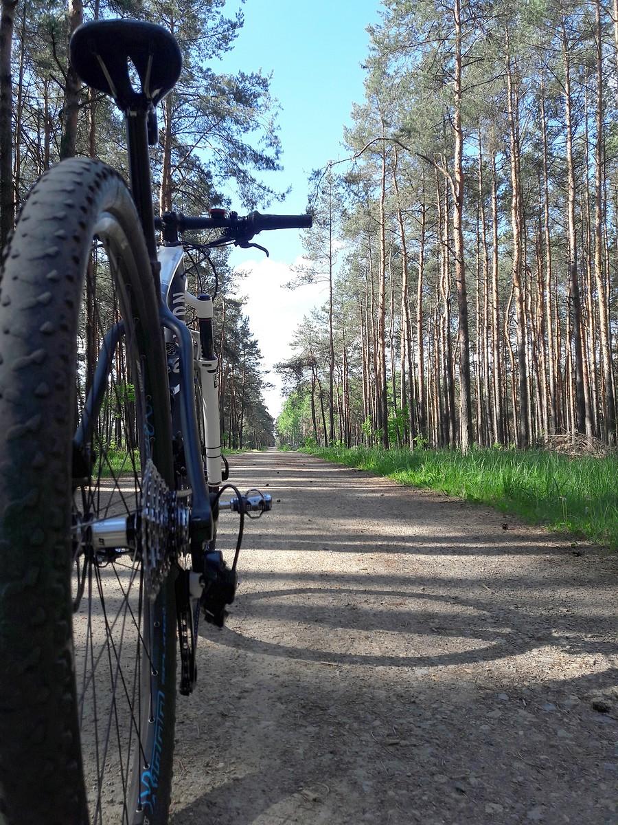 Gdzieś na niebieskim w kierunku Poraja.