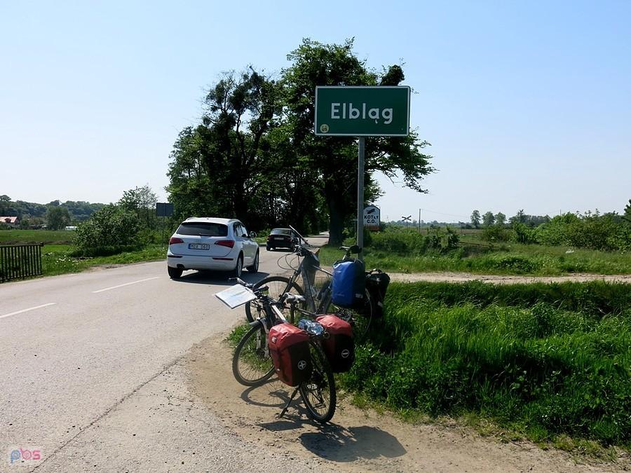 Elbląg wita