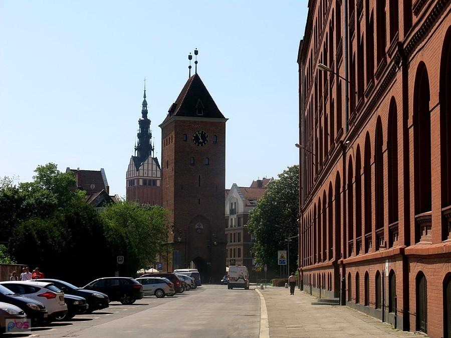 Elbląg - wjeżdżamy na Starówkę