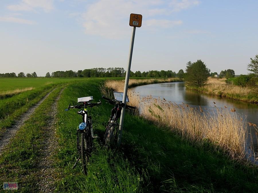 Na szlaku Green Velo w stronę Nowej Pasłęki