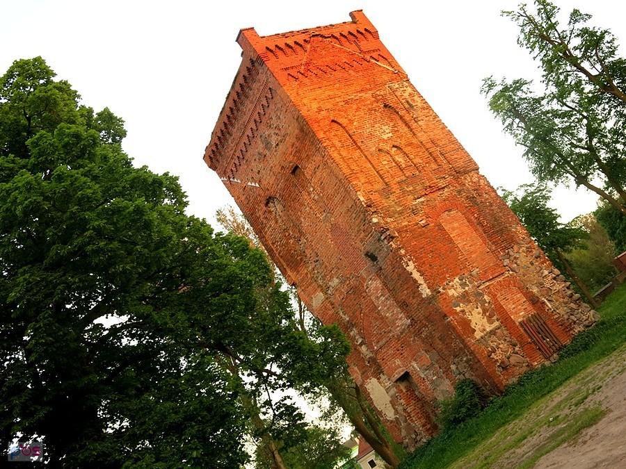 Jedna z baszt braniewskich