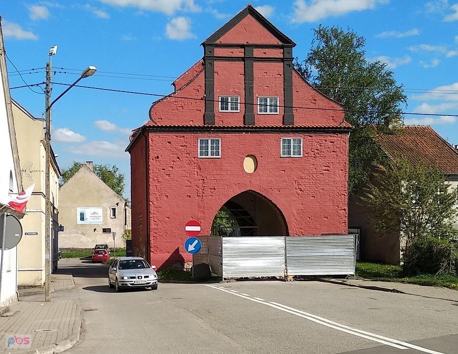 Brama Lidzbarska w Biszynku