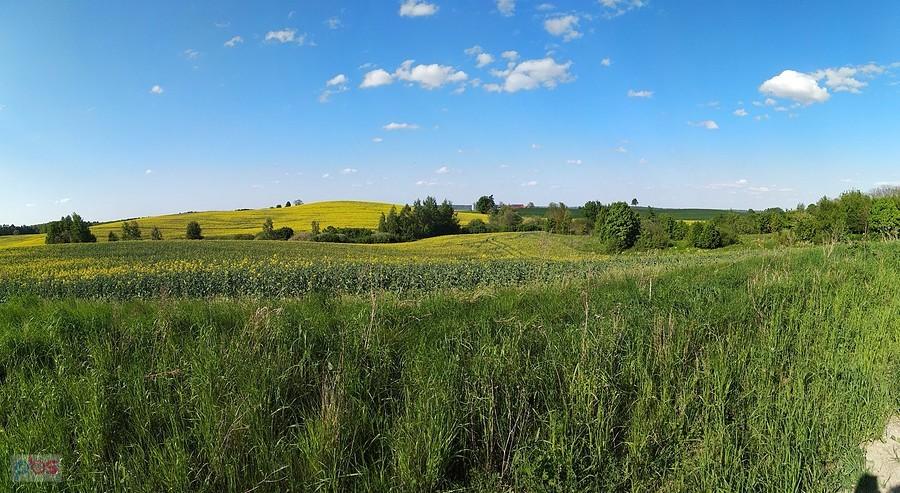Panorama okolic Bisztynka