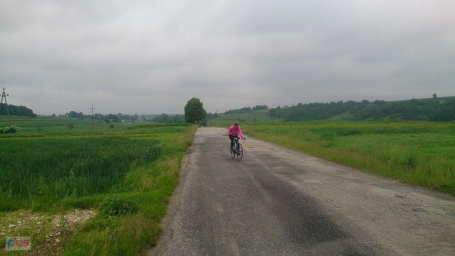 Paulina na podjeździe