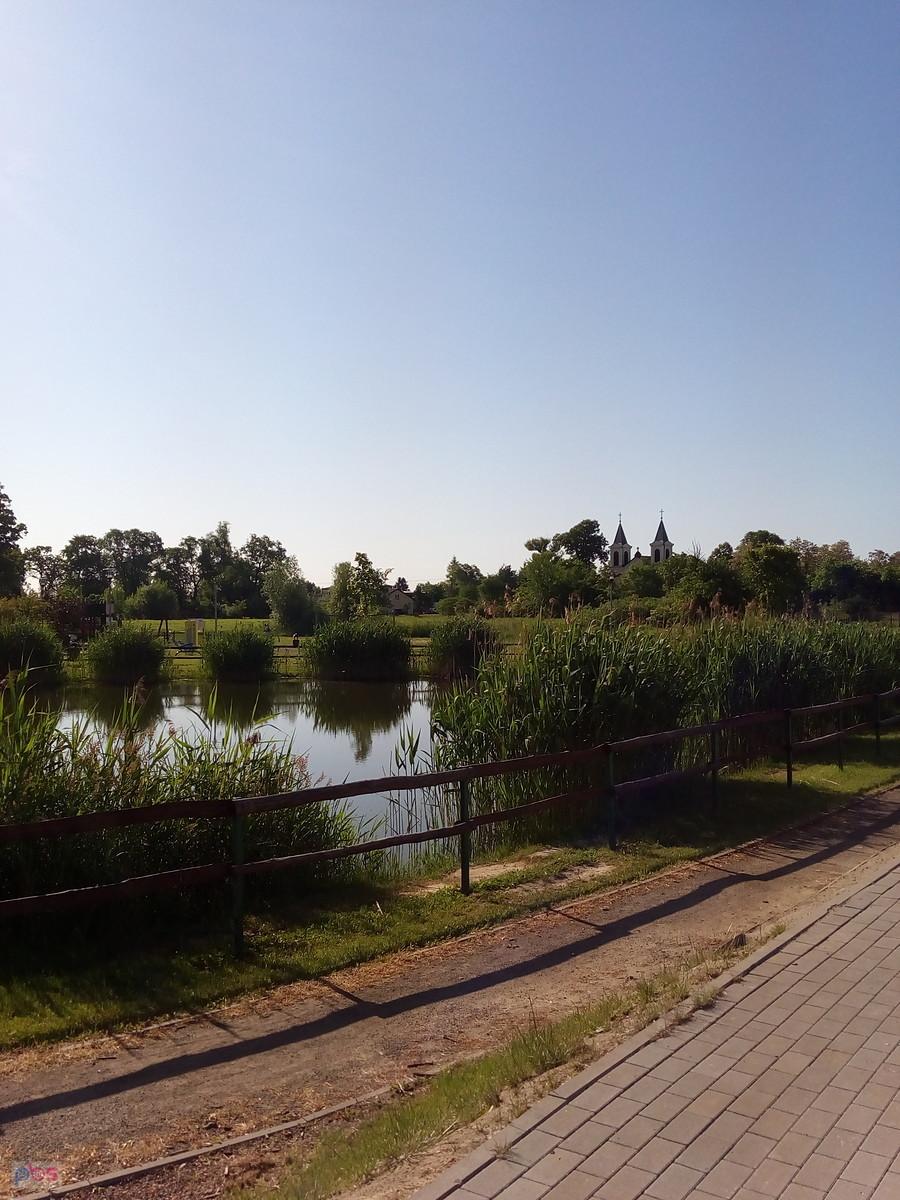 Tradycyjna fotka stawu