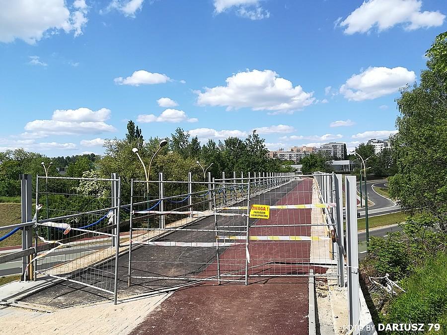 Sosnowiec Środula - Most rowerowo-pieszy