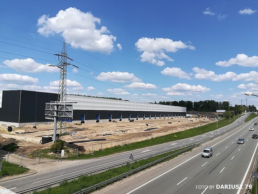 Sosnowiec Milowice był hipermarket teraz będzie Hillwood Zagłębie (Centrum Logistyczne)