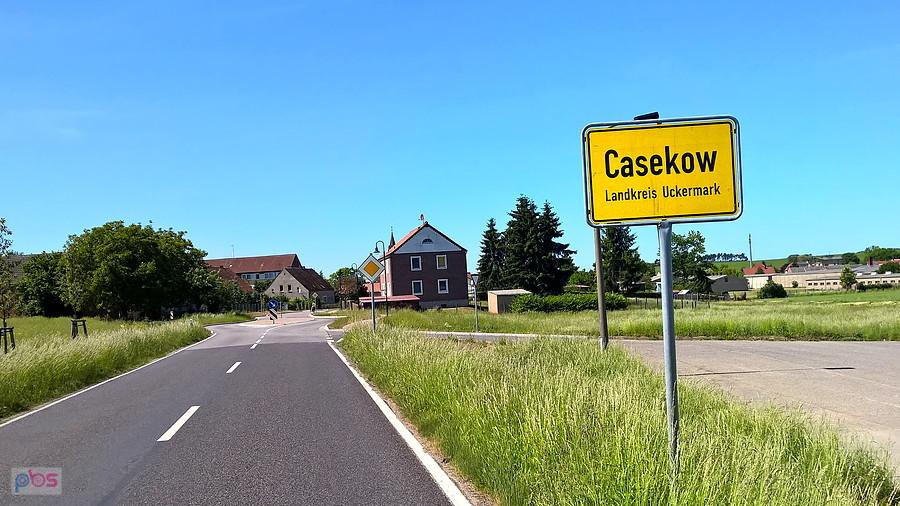 Kolejna miejscowość na trasie to Casekow.