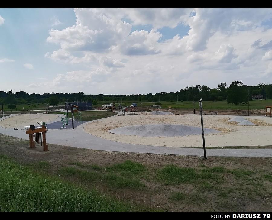 Będzin - Powstająca Plaża miejska