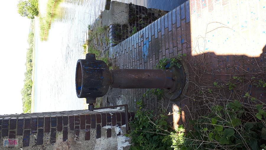 Mechanizm otwierania śluzy na Międzyodrzu
