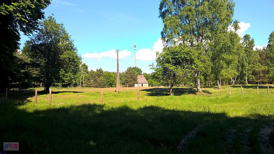 W pobliżu osady Nowa Jasienica.