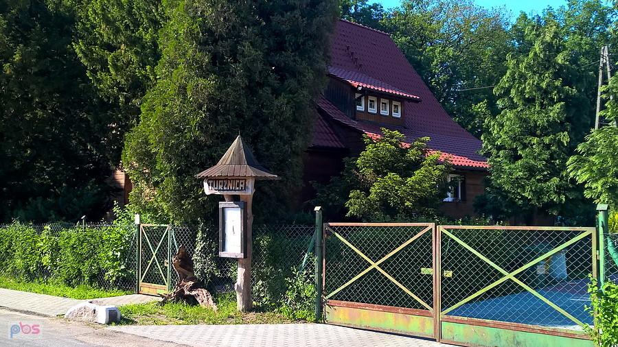 Leśniczówka Turznica w Puszczy Wkrzańskiej.