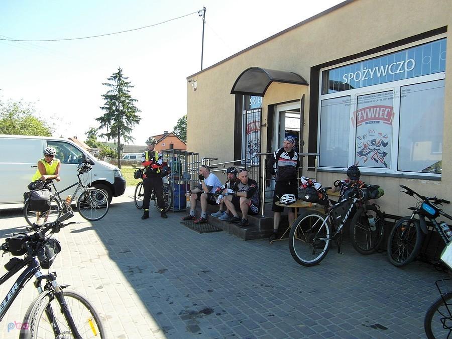Postój w Więckowach...
