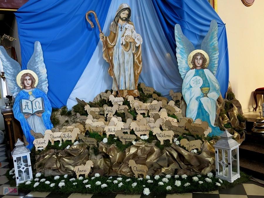 Skarszewy - genialny pomysł. Imiona dzieci przystępujących do Pierwszej Komunii Świętej