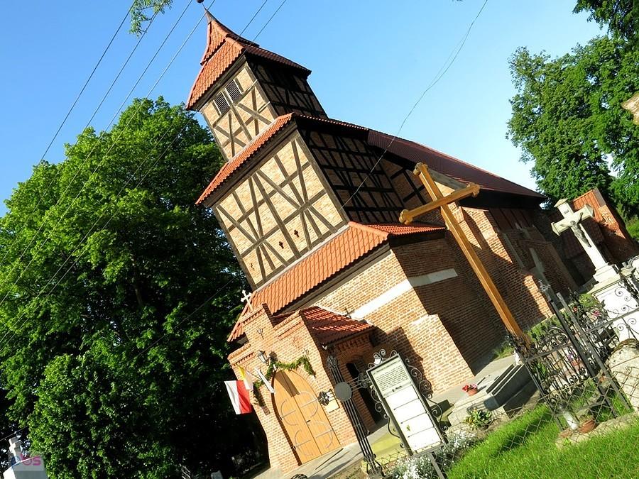 Walichnowy Wielkie - kościół z XIV-XVIII w