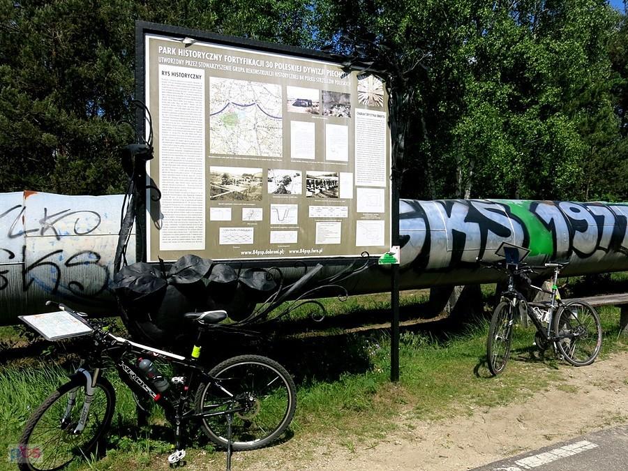 Informacja przed bunkrem