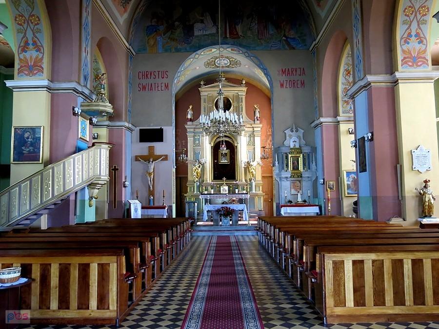 Sulmierzyce - kościół został wybudowany w 1800r.
