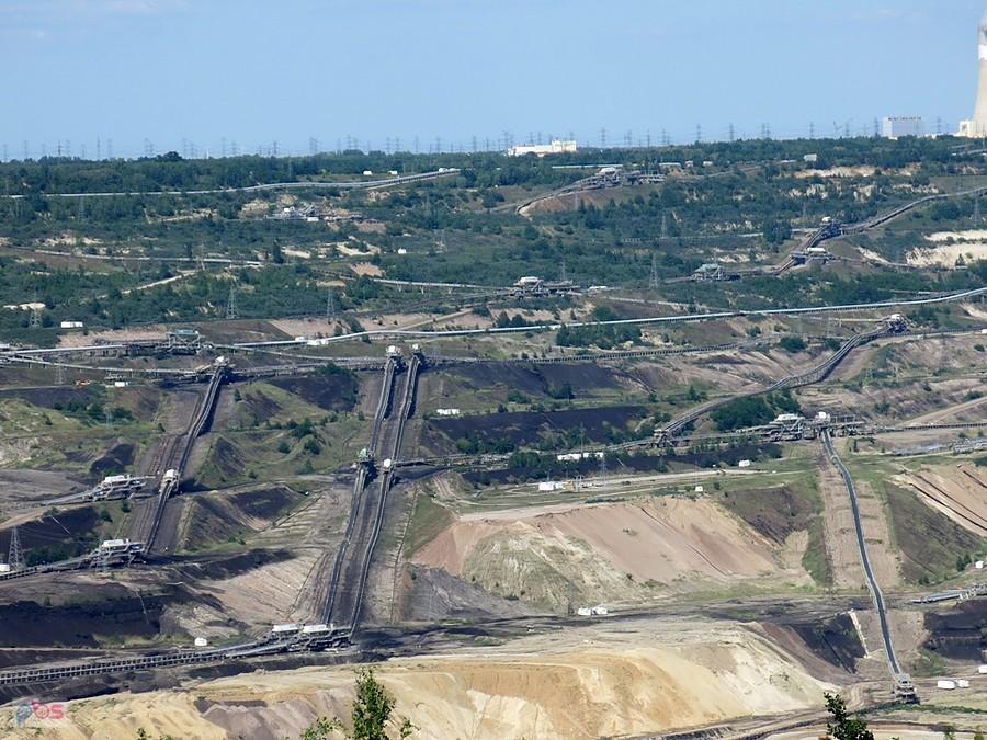 Na terenie kopalni Bełchatów
