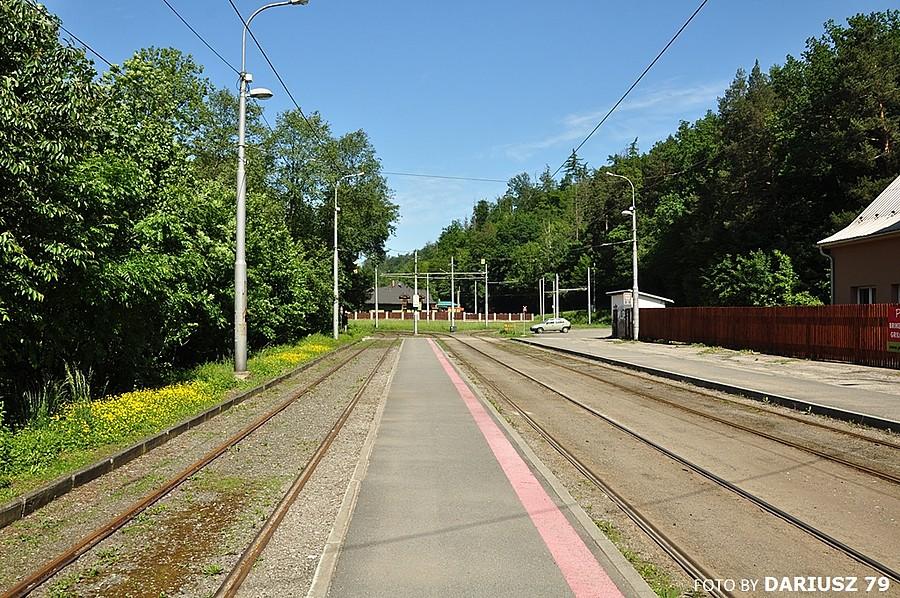 Budišovice - Tu tramwajem można dojechać linią 5 z Ostravy przez malownicze krajobrazy