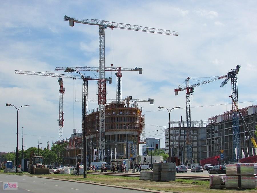 Budowa Warsaw Hub i Skylinera