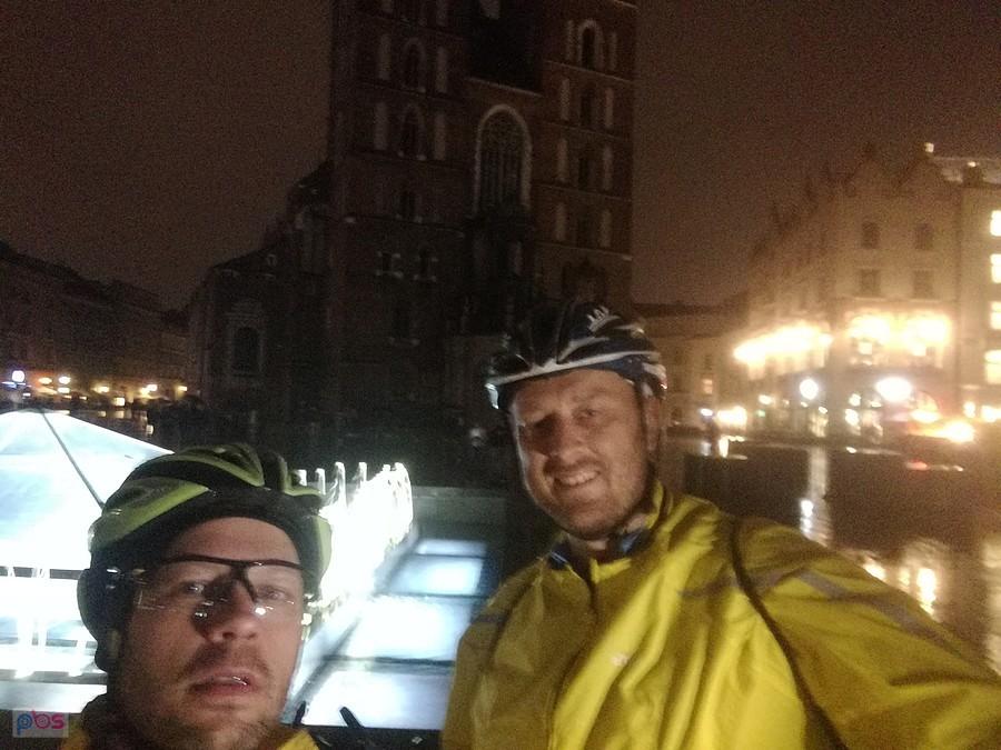 Podwójne selfie w Krakowie