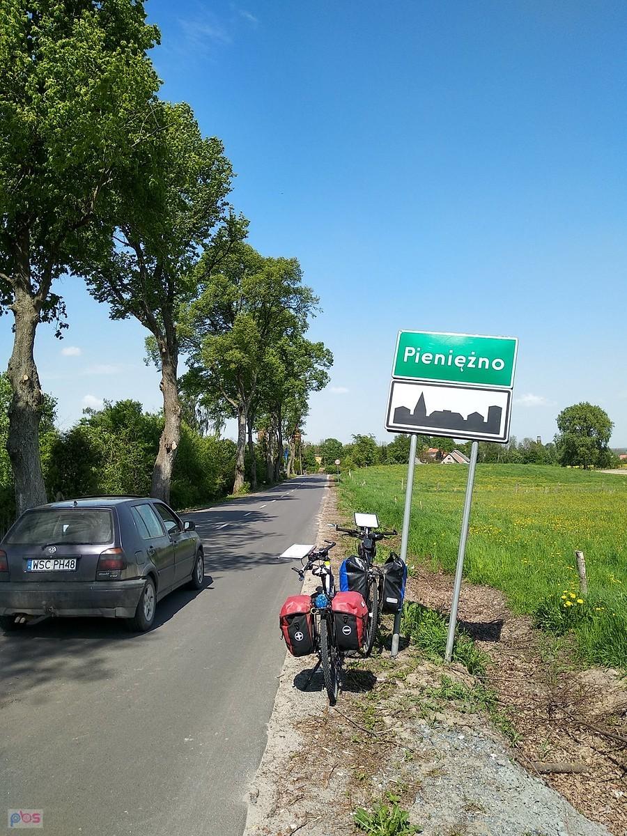 Wjazd do Pieniężna