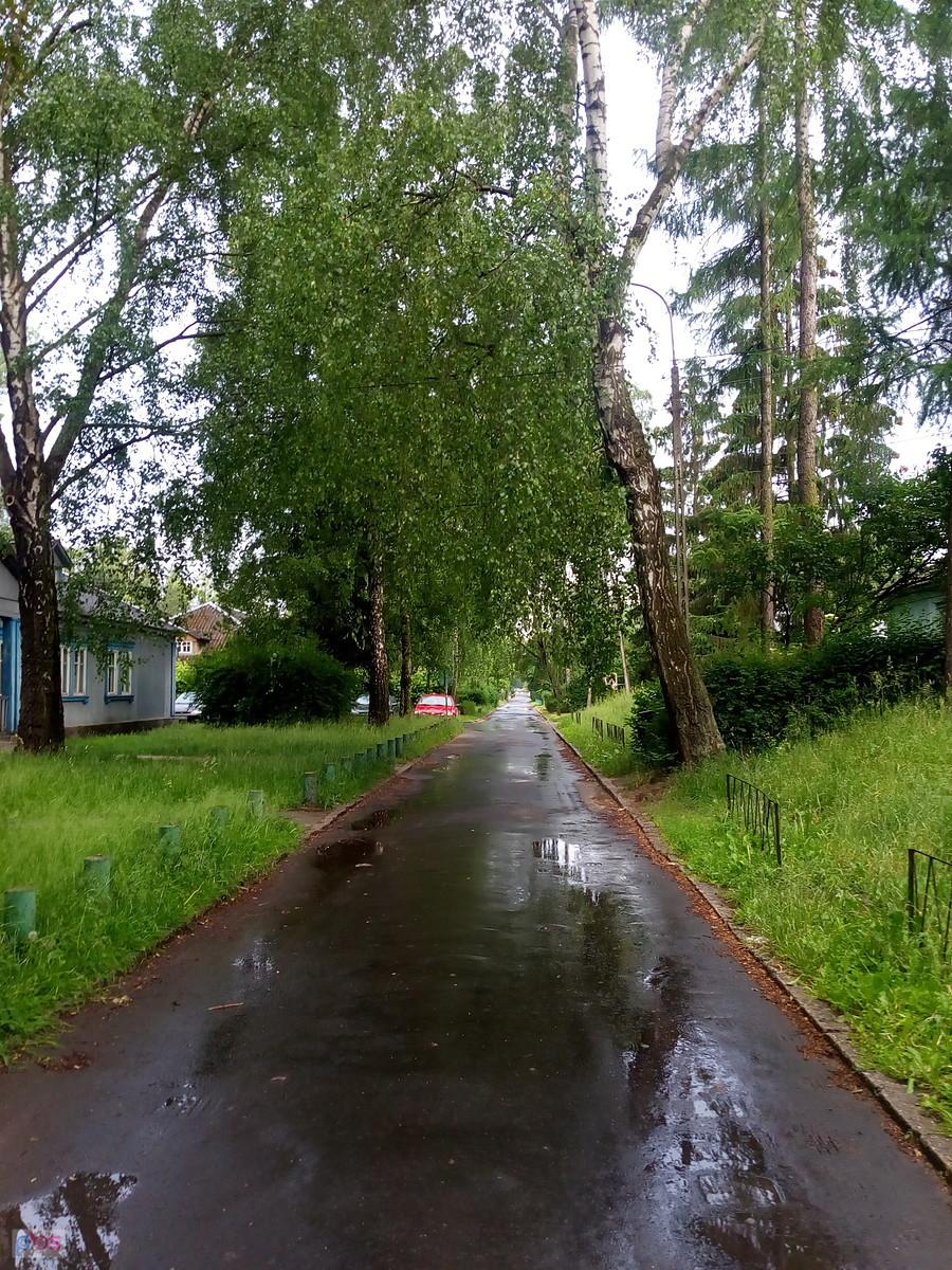 W tym miejscu jeszcze kropiło