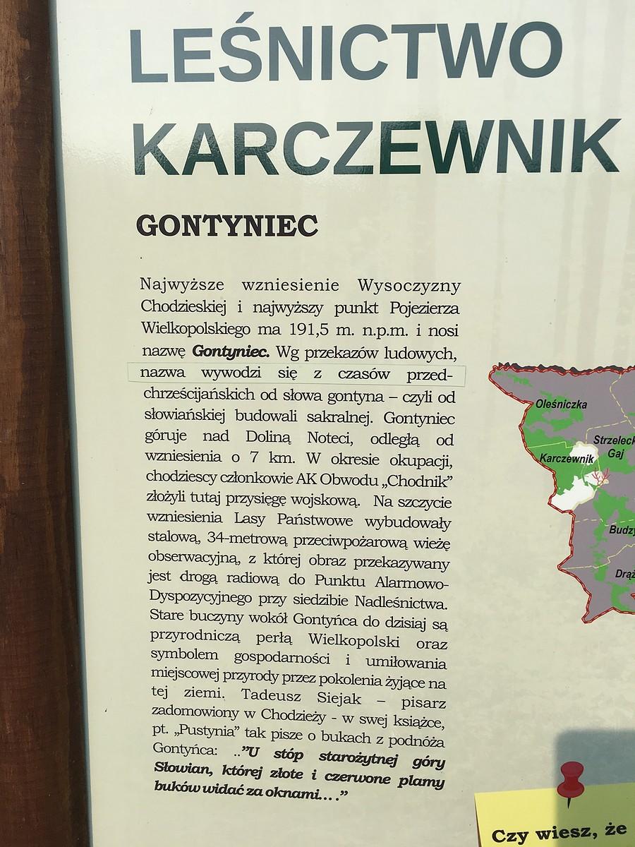 Trochę o Gontyńcu