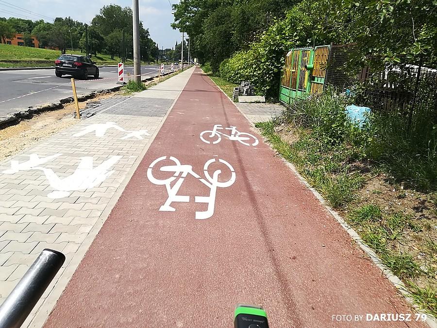 Sosnowiec - Droga rowerowa