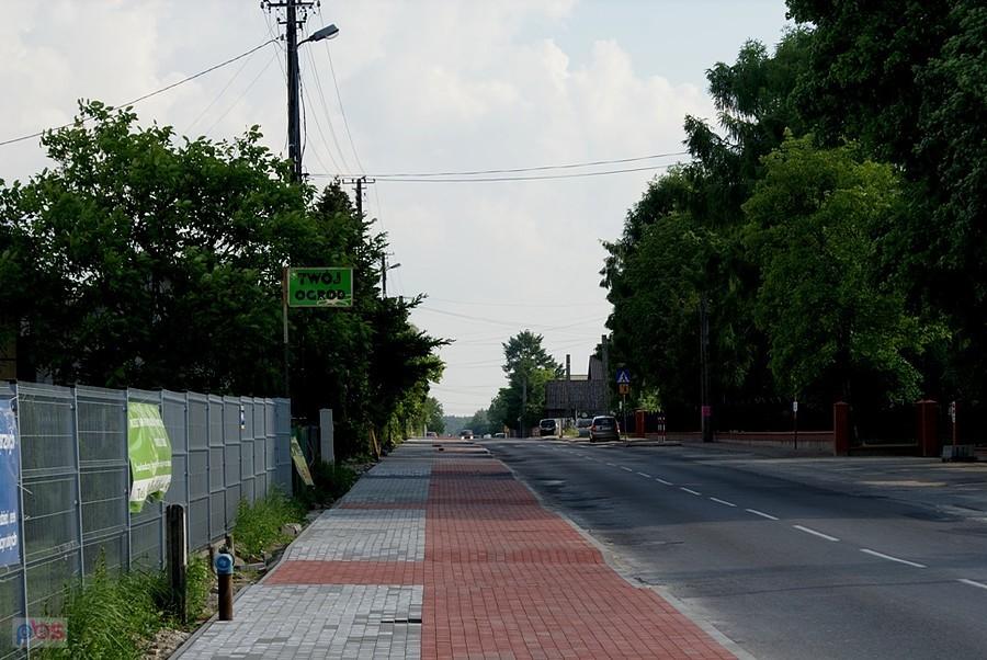 Nowa DDR-ka w Smardzewicach - przerażaja mnie te hopki, jedzie się fatalnie