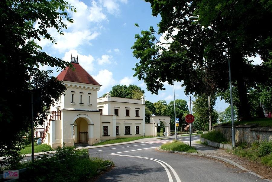 Maluszyn - pozostałosci pałacu Ostrowskich z XIX w.