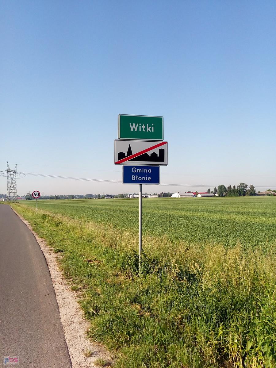 Pojechałam przez Witki