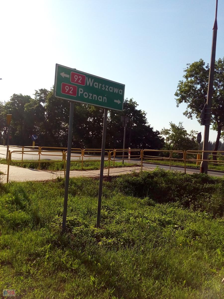 Dojazd do drogi na Poznań