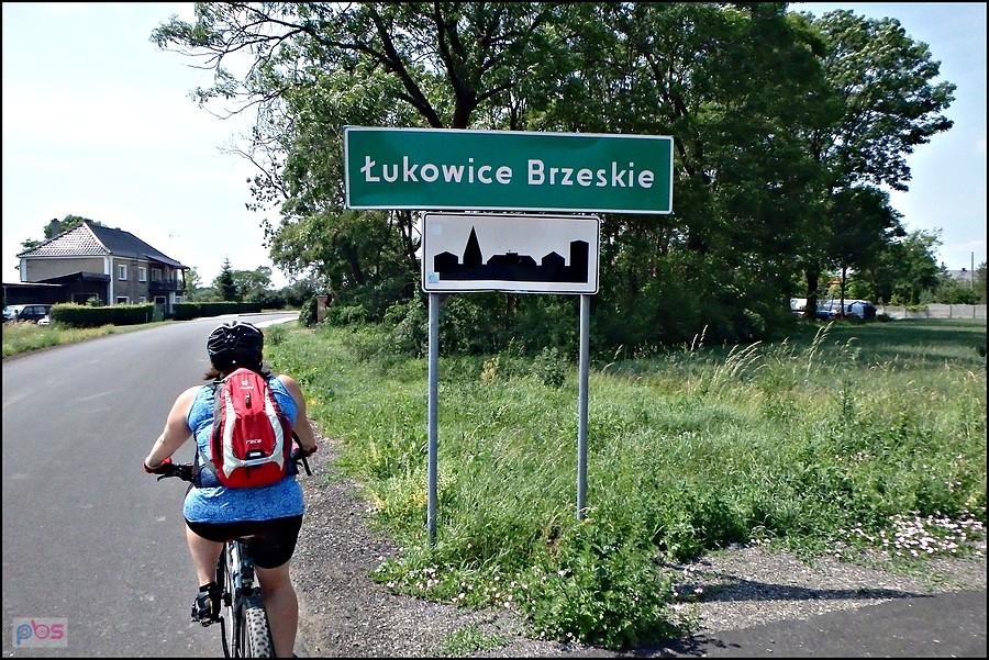 Wjazd do Łukowic Brzeskich