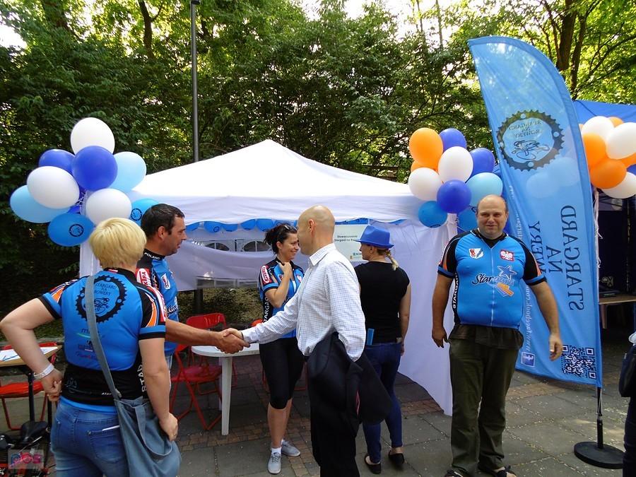 Prezydent Stargardu odwiedza nasze stoisko