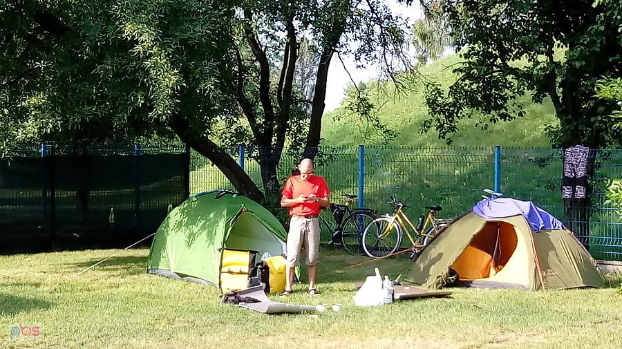 Obozowisko na Jasnej Górze