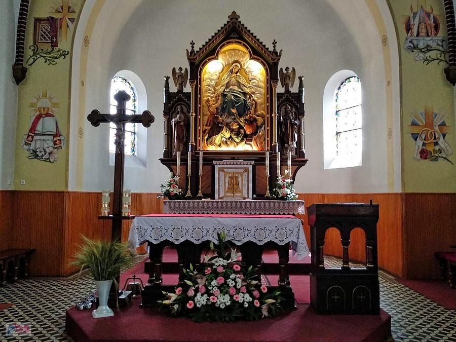 Szczedrzyk - w kościele