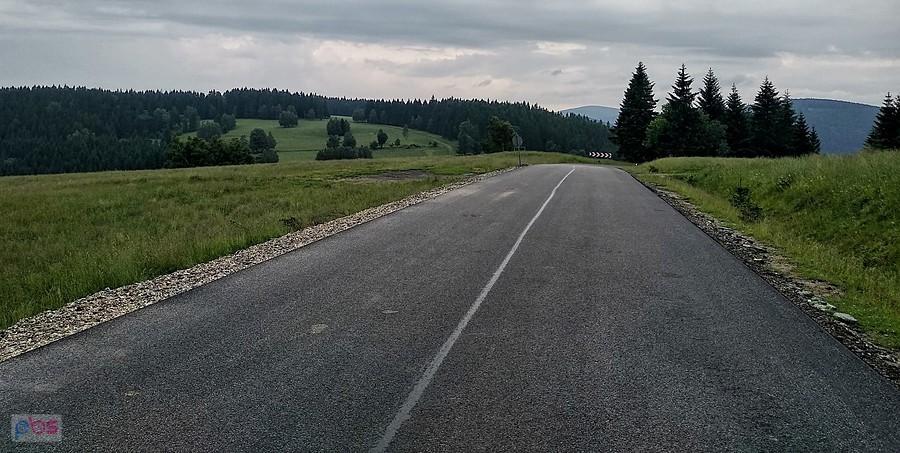 Widok z przełęczy Puchaczowej